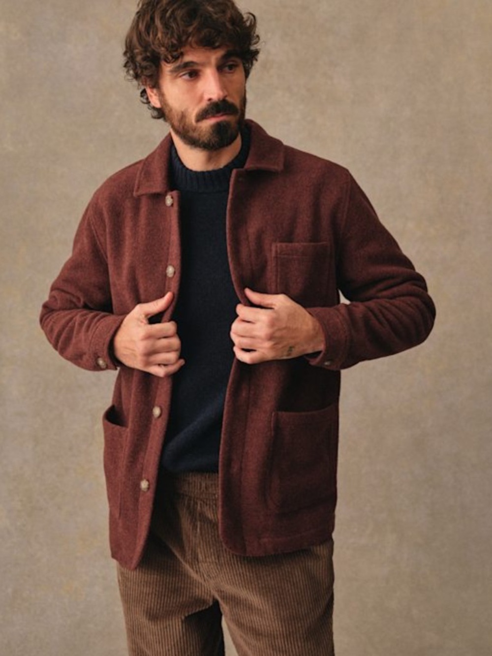 Octobre Editions Men's Wool Jacket